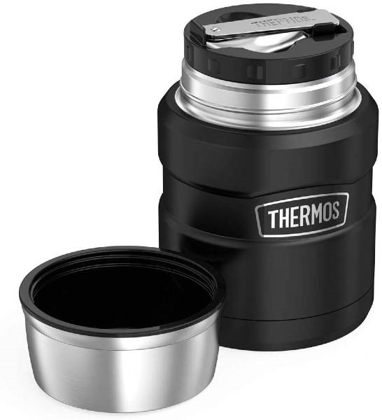 Thermos King Food Flask 470 ml  med Ske - Mat Sort